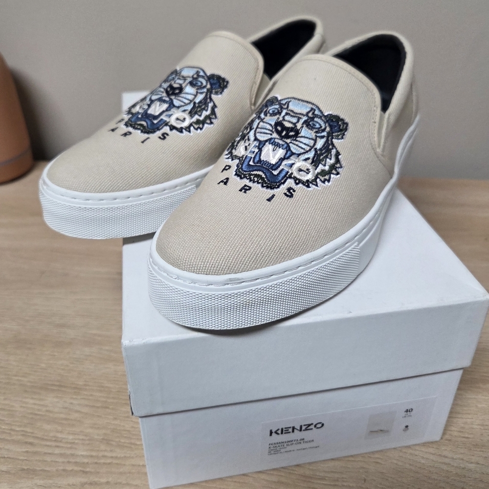 Kenzo Slip on Tiger Size 40